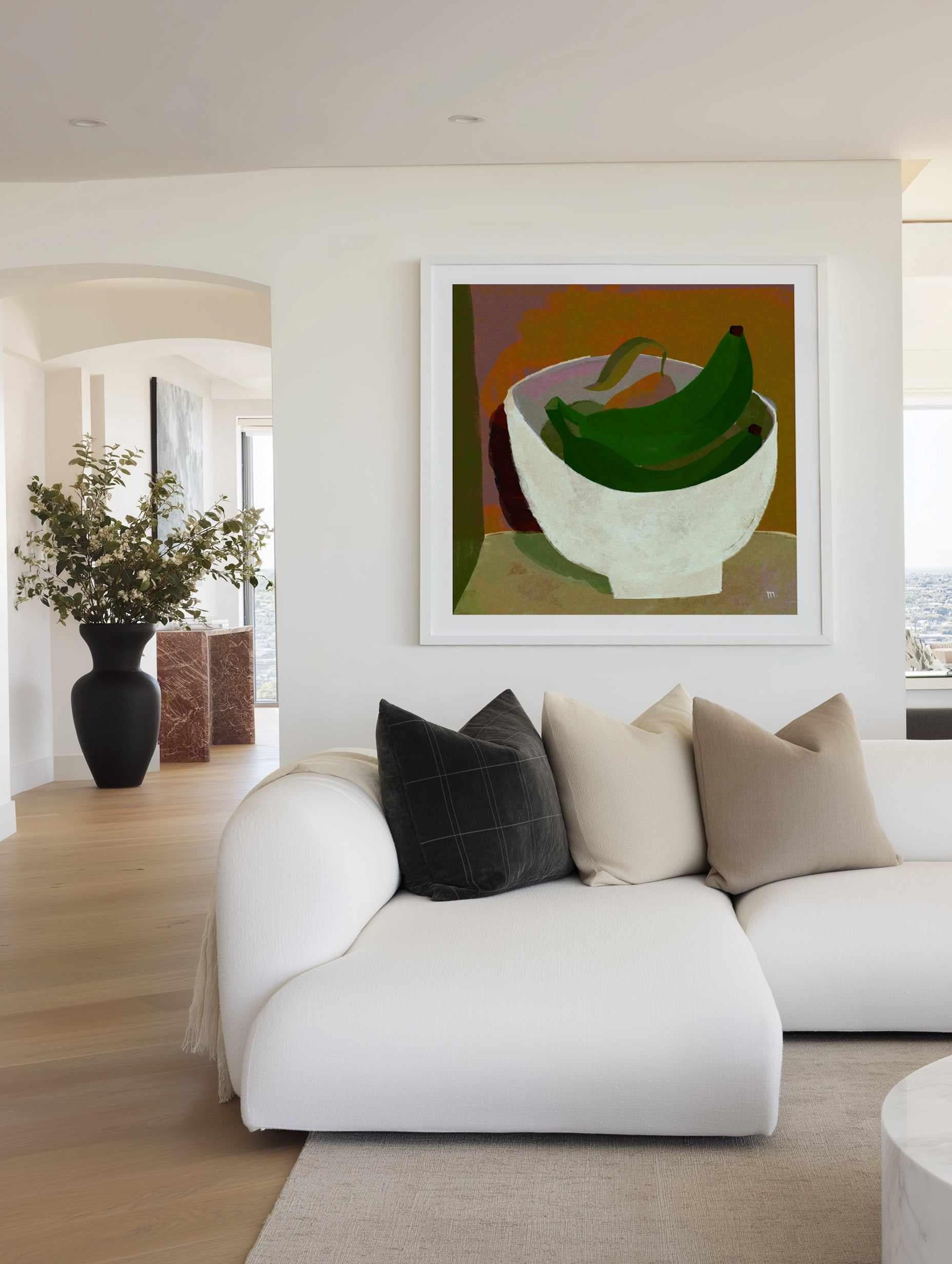 Fruit Bowl by Marco Marella | Art Print from Olive et Oriel where you can shop wallpaper and artworks online