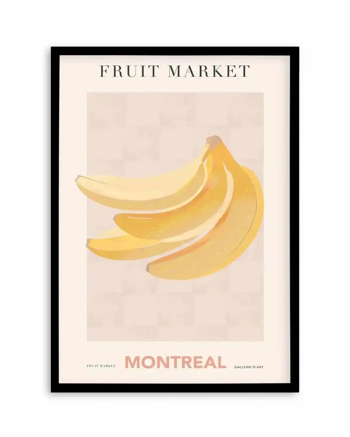Fruit Market Montreal Art Print from Olive et Oriel where you can shop wallpaper and artworks online
