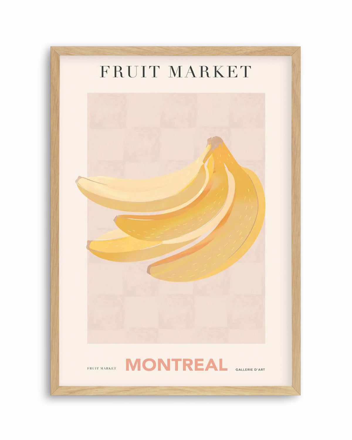 Fruit Market Montreal Art Print