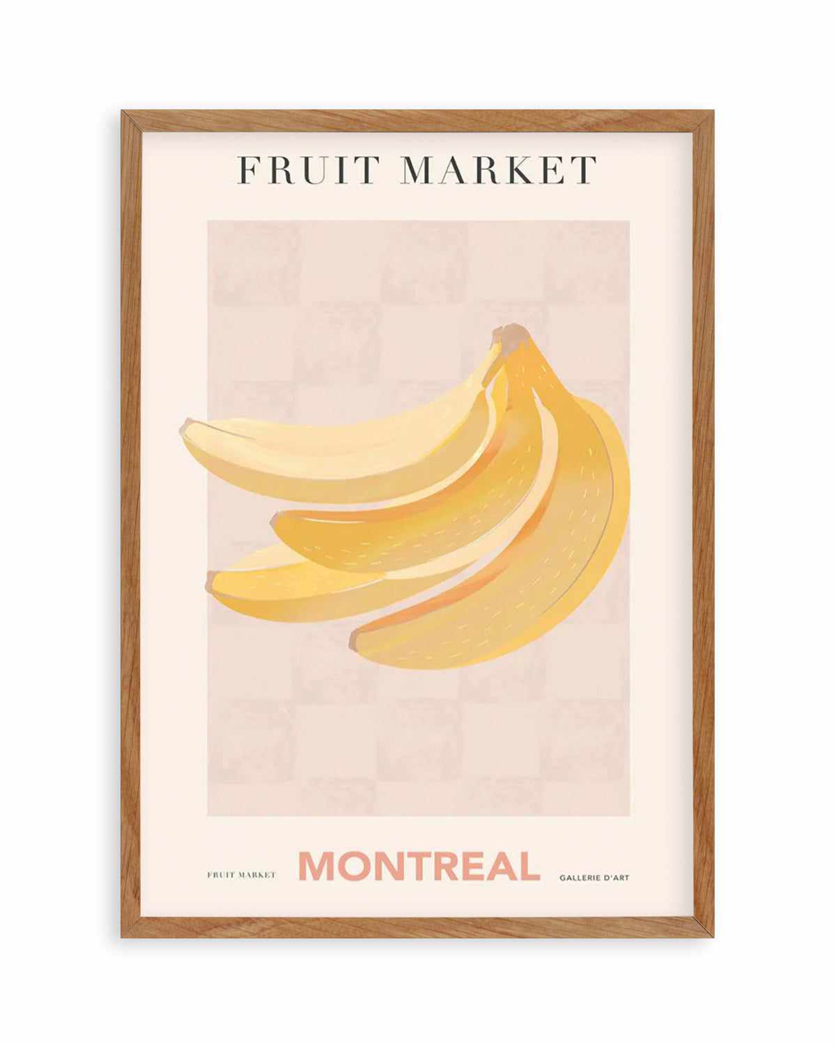 Fruit Market Montreal Art Print