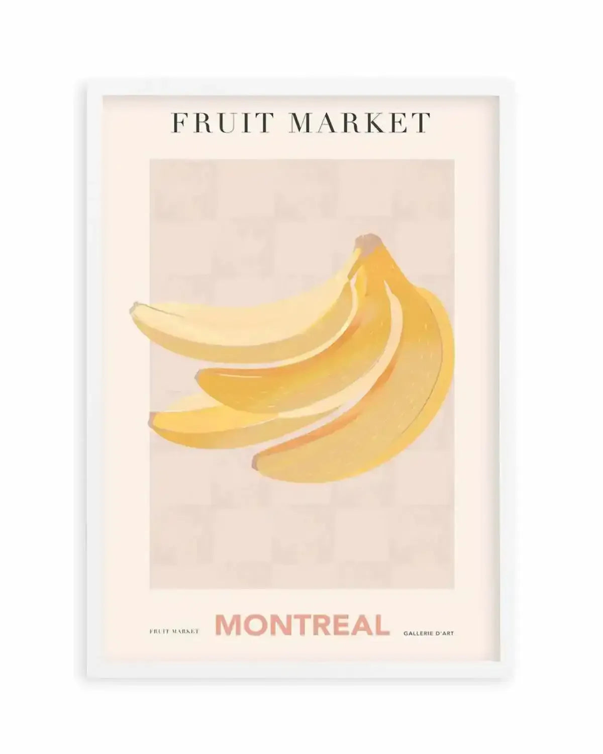 Fruit Market Montreal Art Print from Olive et Oriel where you can shop wallpaper and artworks online