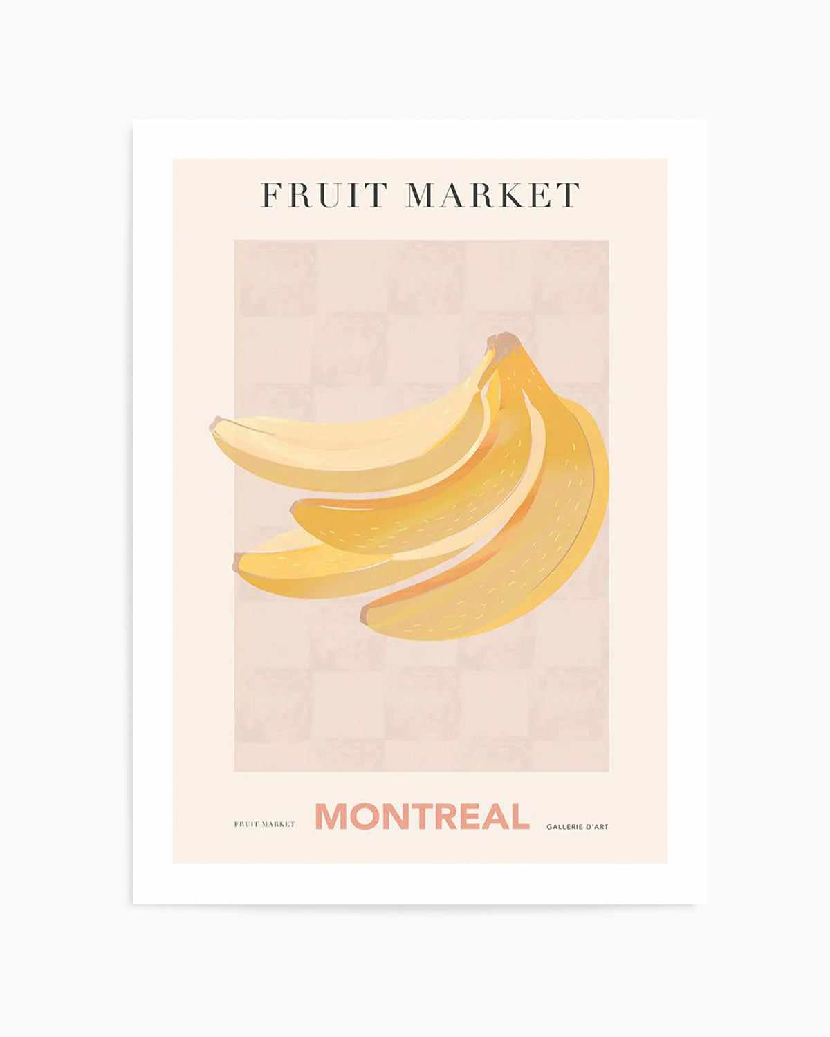 Fruit Market Montreal Art Print