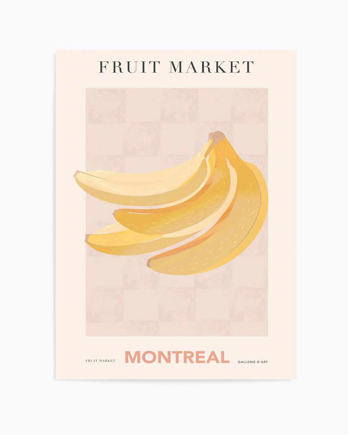 Fruit Market Montreal Art Print