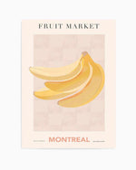 Fruit Market Montreal Art Print