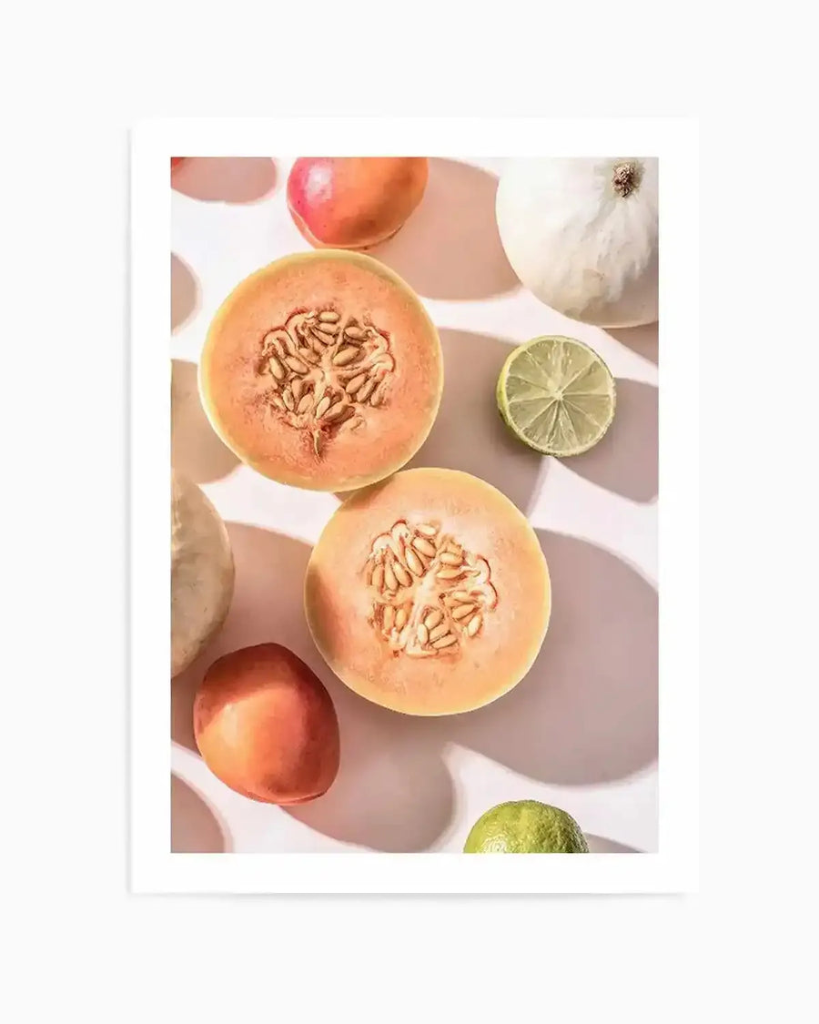 Fruit Paradise Art Print from Olive et Oriel where you can shop wallpaper and artworks online