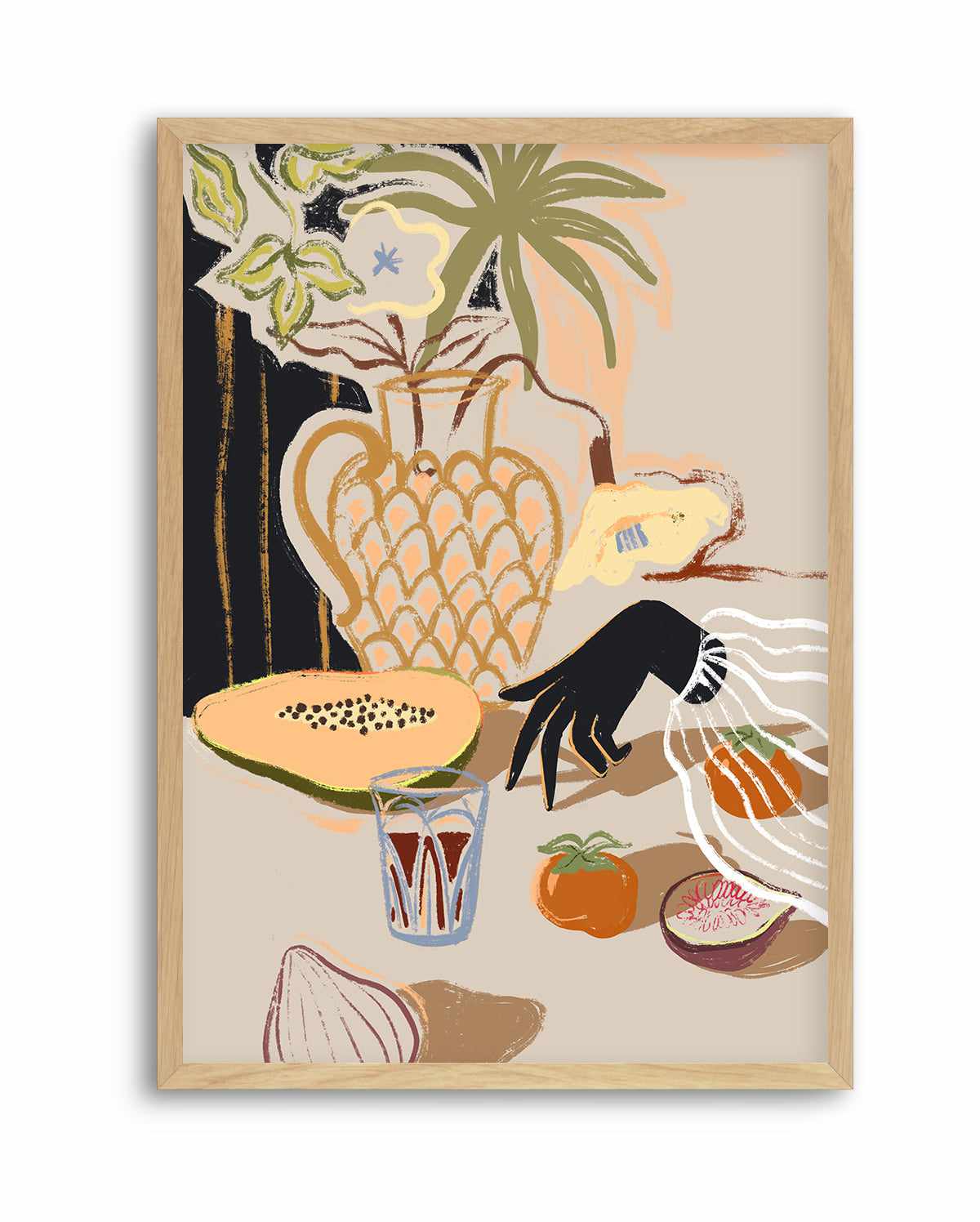 Fruitful Spread by Arty Guava | Art Print