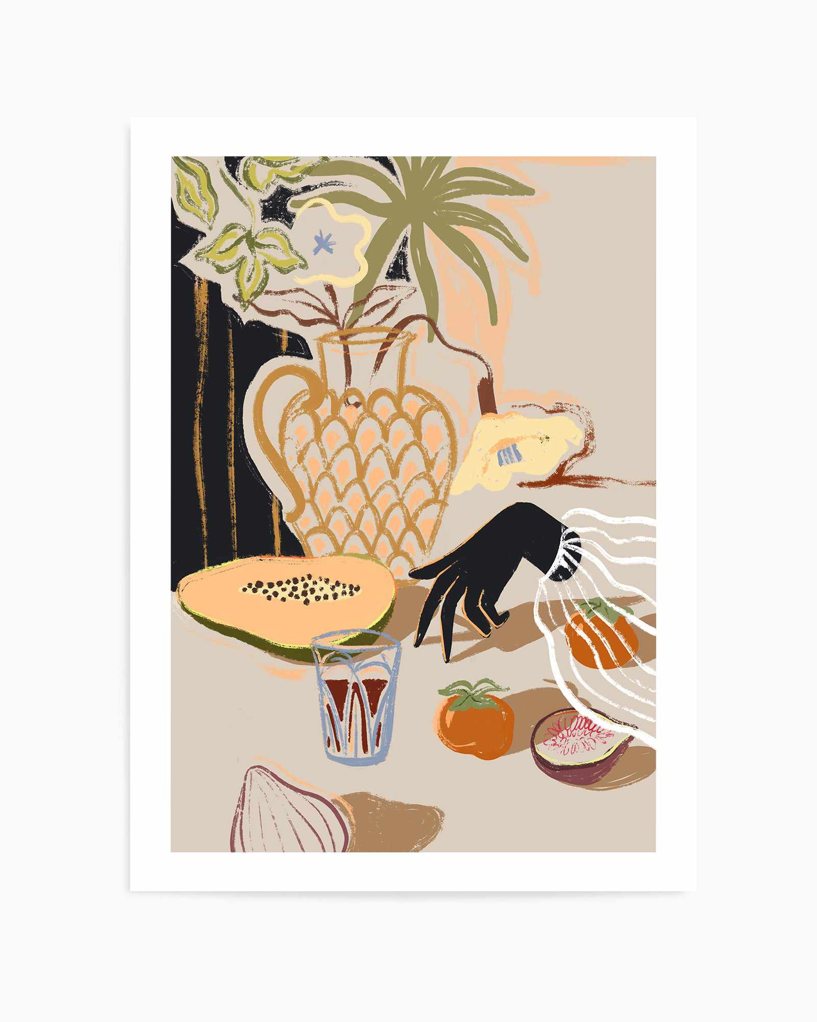 Fruitful Spread by Arty Guava | Art Print