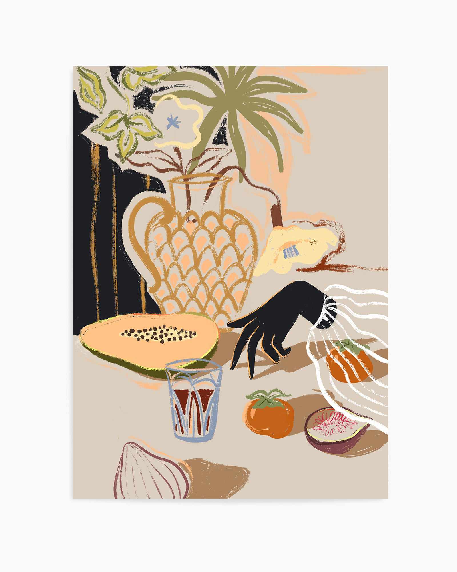 Fruitful Spread by Arty Guava | Art Print