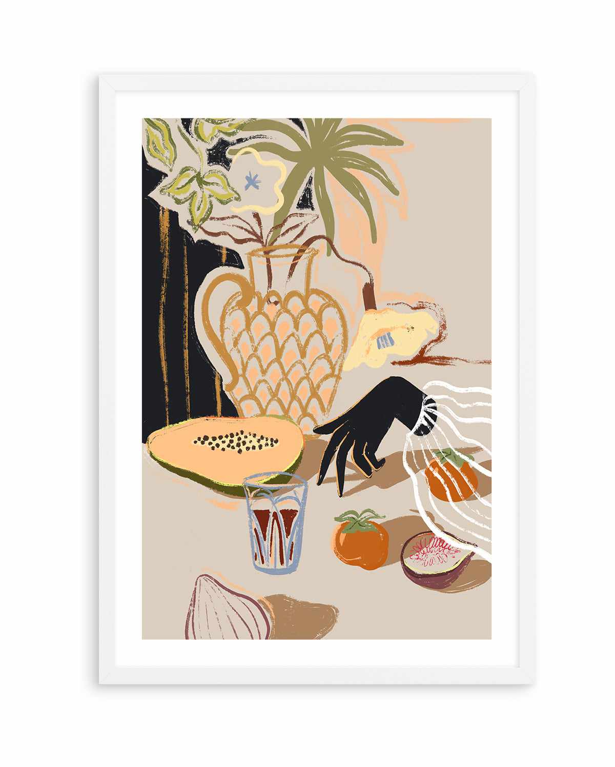 Fruitful Spread by Arty Guava | Art Print