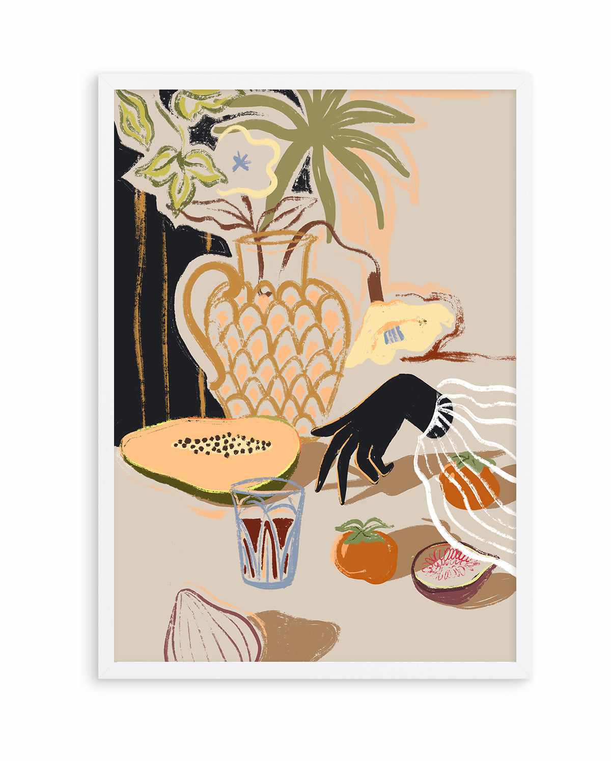 Fruitful Spread by Arty Guava | Art Print