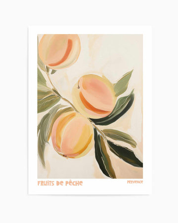 Fruits De Peche | Art Print from Olive et Oriel where you can shop wallpaper and artworks online