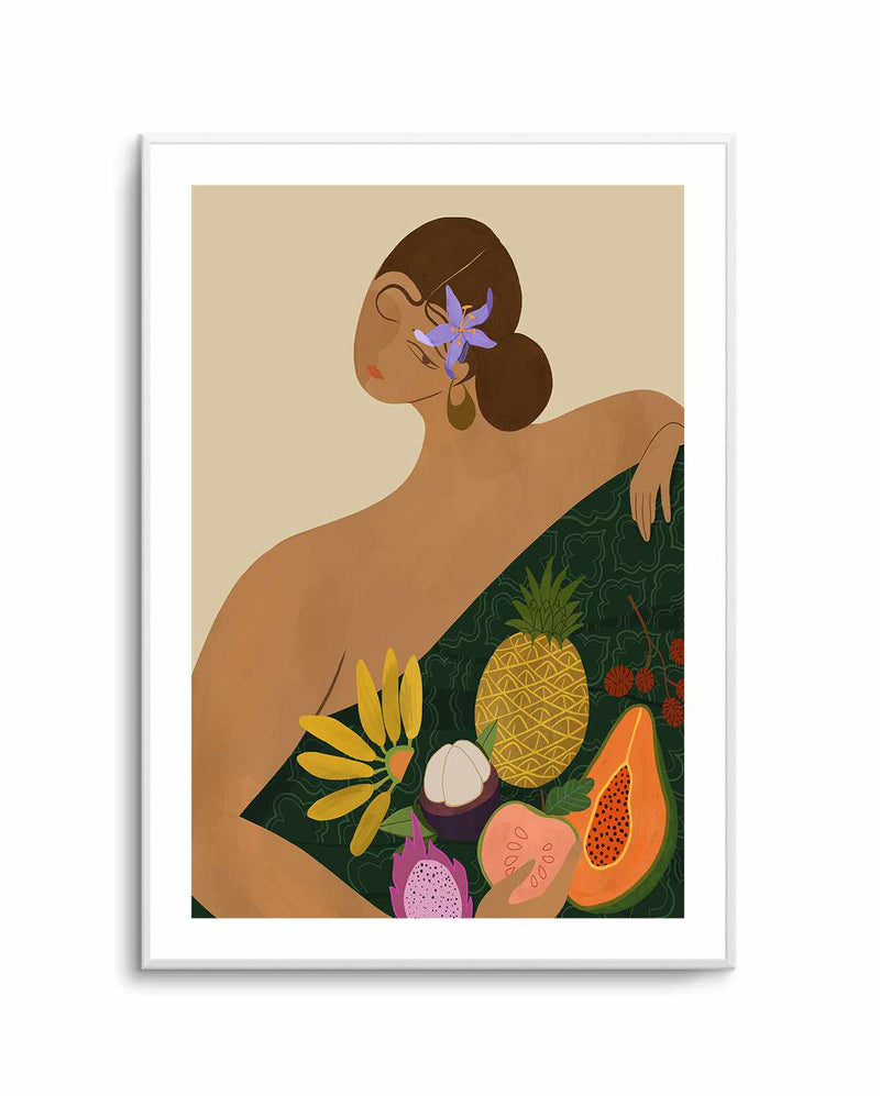 Fruit Seller by Arty Guava | Art Print