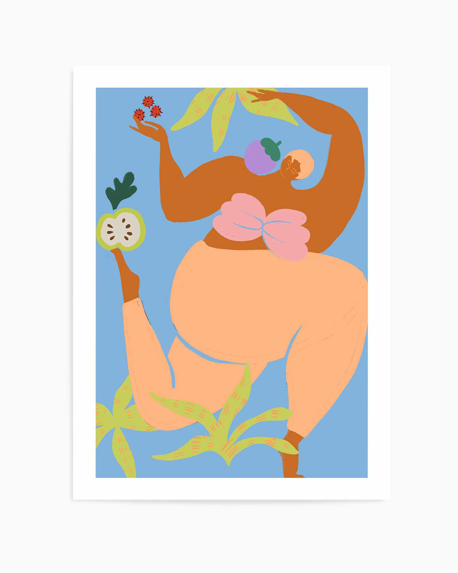 Fruity Run by Arty Guava | Art Print