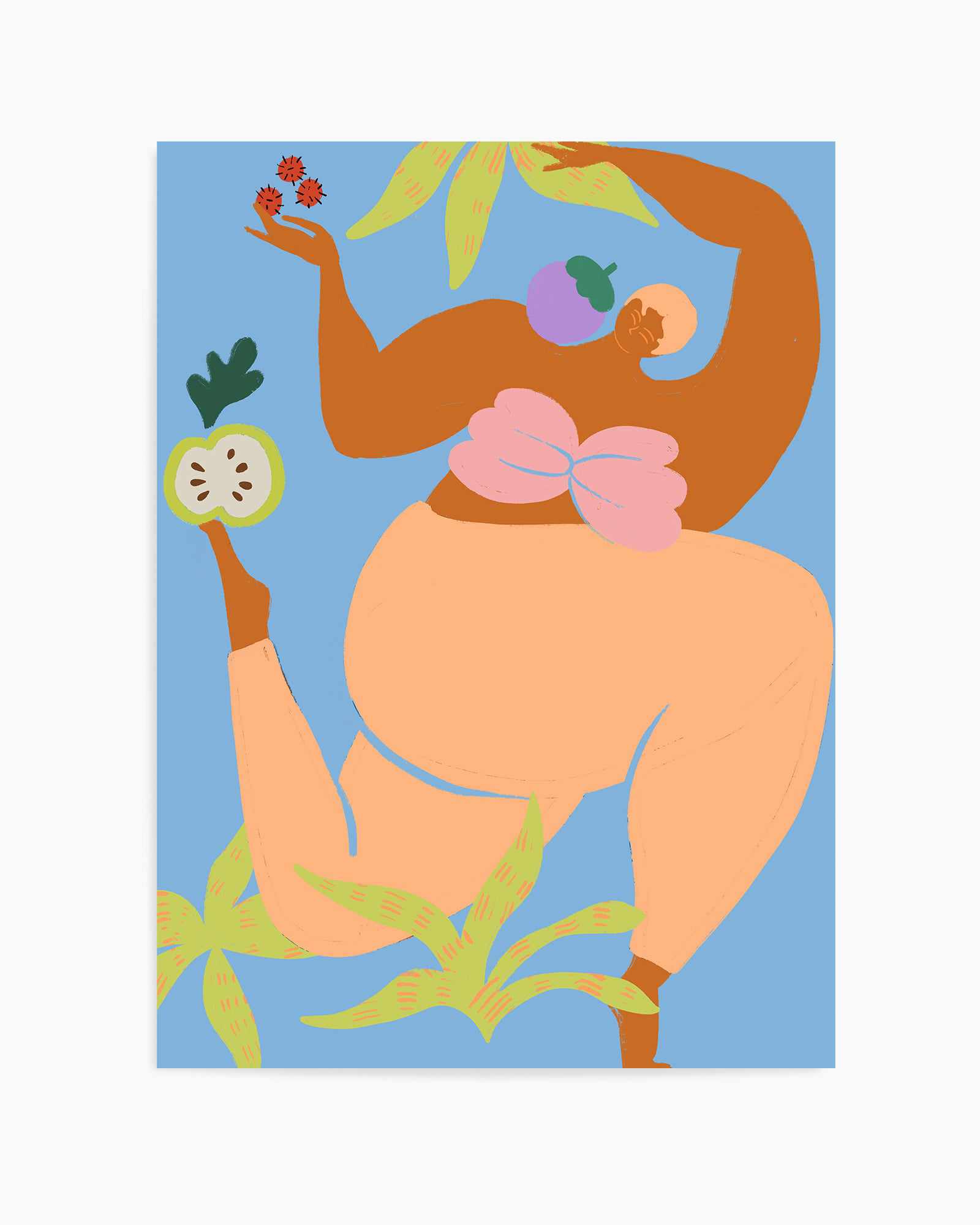 Fruity Run by Arty Guava | Art Print