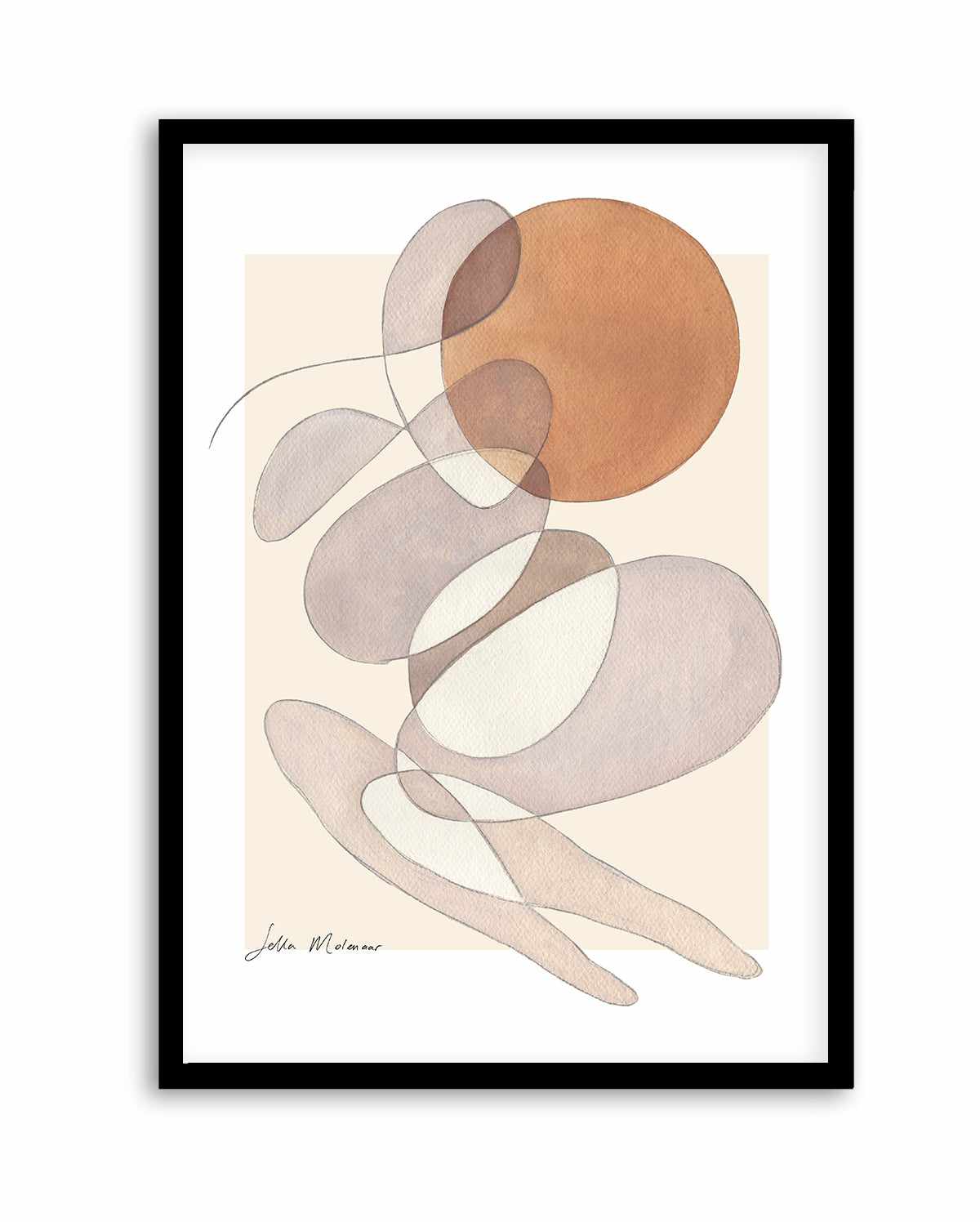 Full Moon by Sella Molenaar | Art Print from Olive et Oriel where you can shop wallpaper and artworks online