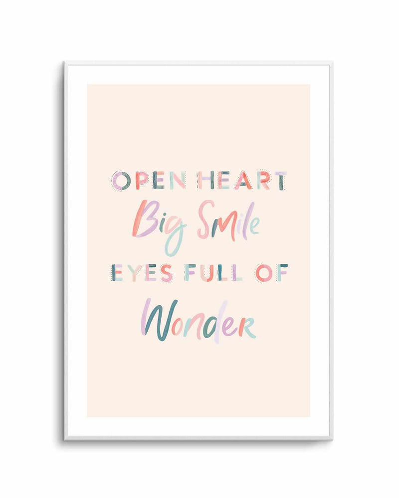 Full of Wonder | Art Print from Olive et Oriel where you can shop wallpaper and artworks online