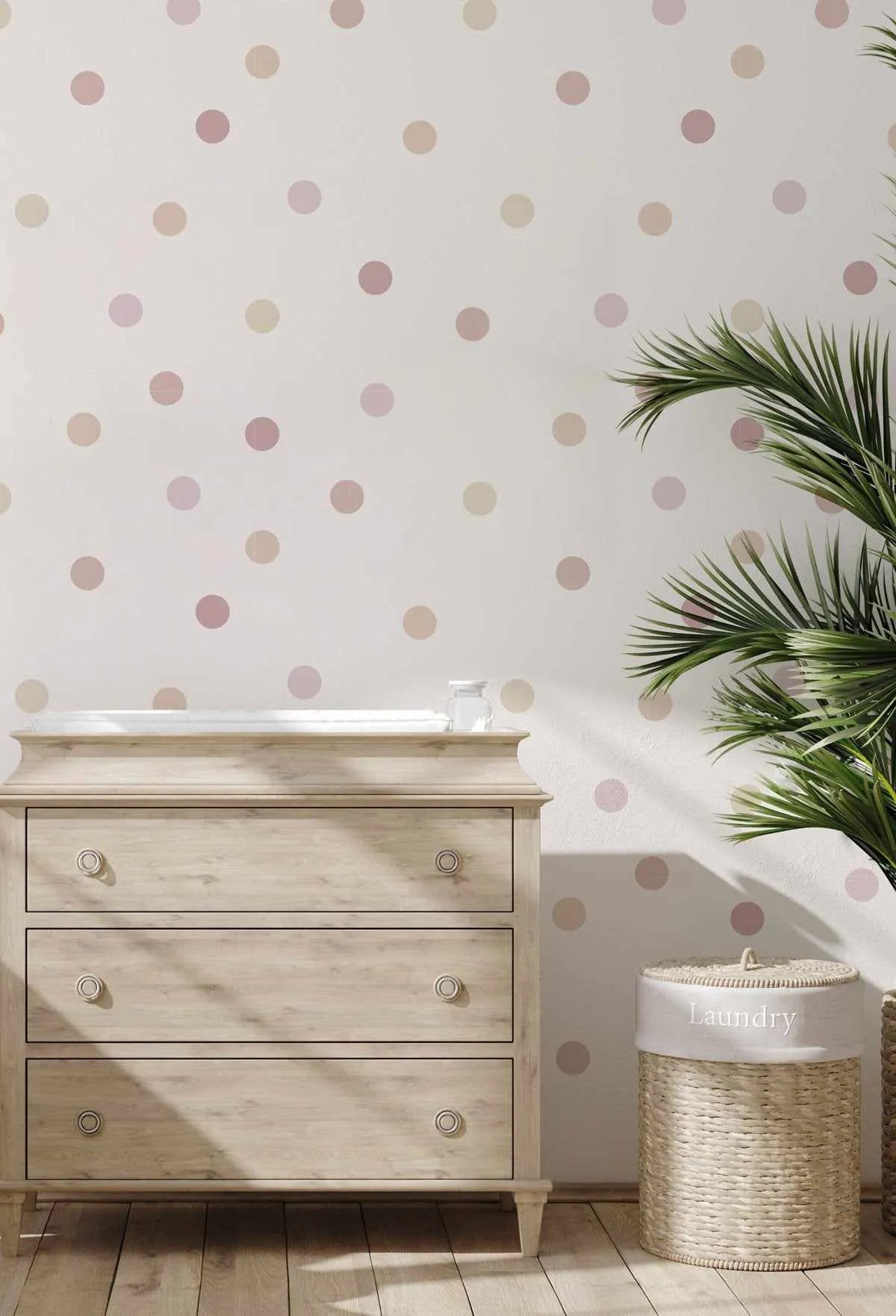 Fun Dots 'Melody' Wallpaper-Wallpaper-Buy Kids Removable Wallpaper Online Our Custom Made Children√¢‚Ç¨‚Ñ¢s Wallpapers Are A Fun Way To Decorate And Enhance Boys Bedroom Decor And Girls Bedrooms They Are An Amazing Addition To Your Kids Bedroom Walls Our Collection of Kids Wallpaper Is Sure To Transform Your Kids Rooms Interior Style From Pink Wallpaper To Dinosaur Wallpaper Even Marble Wallpapers For Teen Boys Shop Peel And Stick Wallpaper Online Today With Olive et Oriel