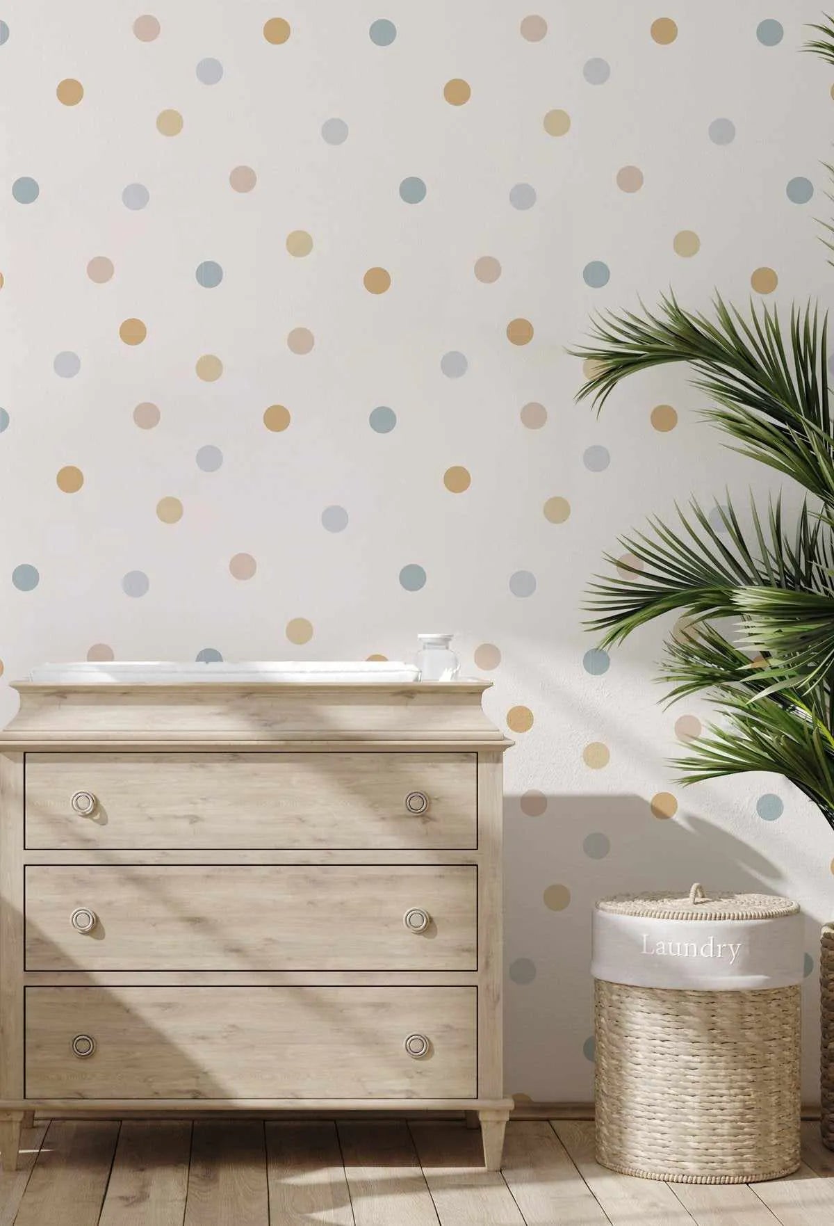 Fun Dots 'Sorbet' Wallpaper-Wallpaper-Buy Kids Removable Wallpaper Online Our Custom Made Children√¢‚Ç¨‚Ñ¢s Wallpapers Are A Fun Way To Decorate And Enhance Boys Bedroom Decor And Girls Bedrooms They Are An Amazing Addition To Your Kids Bedroom Walls Our Collection of Kids Wallpaper Is Sure To Transform Your Kids Rooms Interior Style From Pink Wallpaper To Dinosaur Wallpaper Even Marble Wallpapers For Teen Boys Shop Peel And Stick Wallpaper Online Today With Olive et Oriel