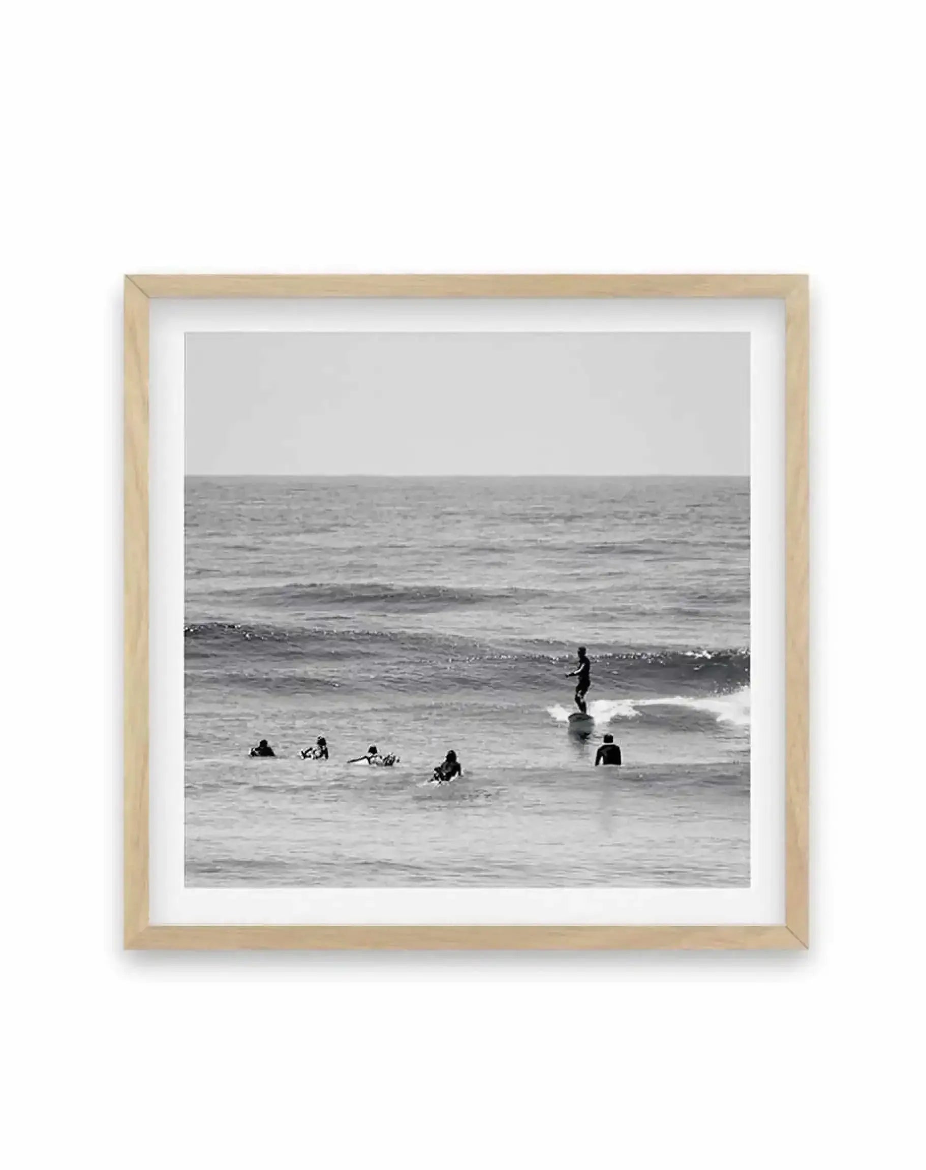 Fun In The Sun SQ Art Print-PRINT-Olive et Oriel-Olive et Oriel-70x70 cm | 27.5" x 27.5"-Oak-With White Border-Buy-Australian-Art-Prints-Online-with-Olive-et-Oriel-Your-Artwork-Specialists-Austrailia-Decorate-With-Coastal-Photo-Wall-Art-Prints-From-Our-Beach-House-Artwork-Collection-Fine-Poster-and-Framed-Artwork