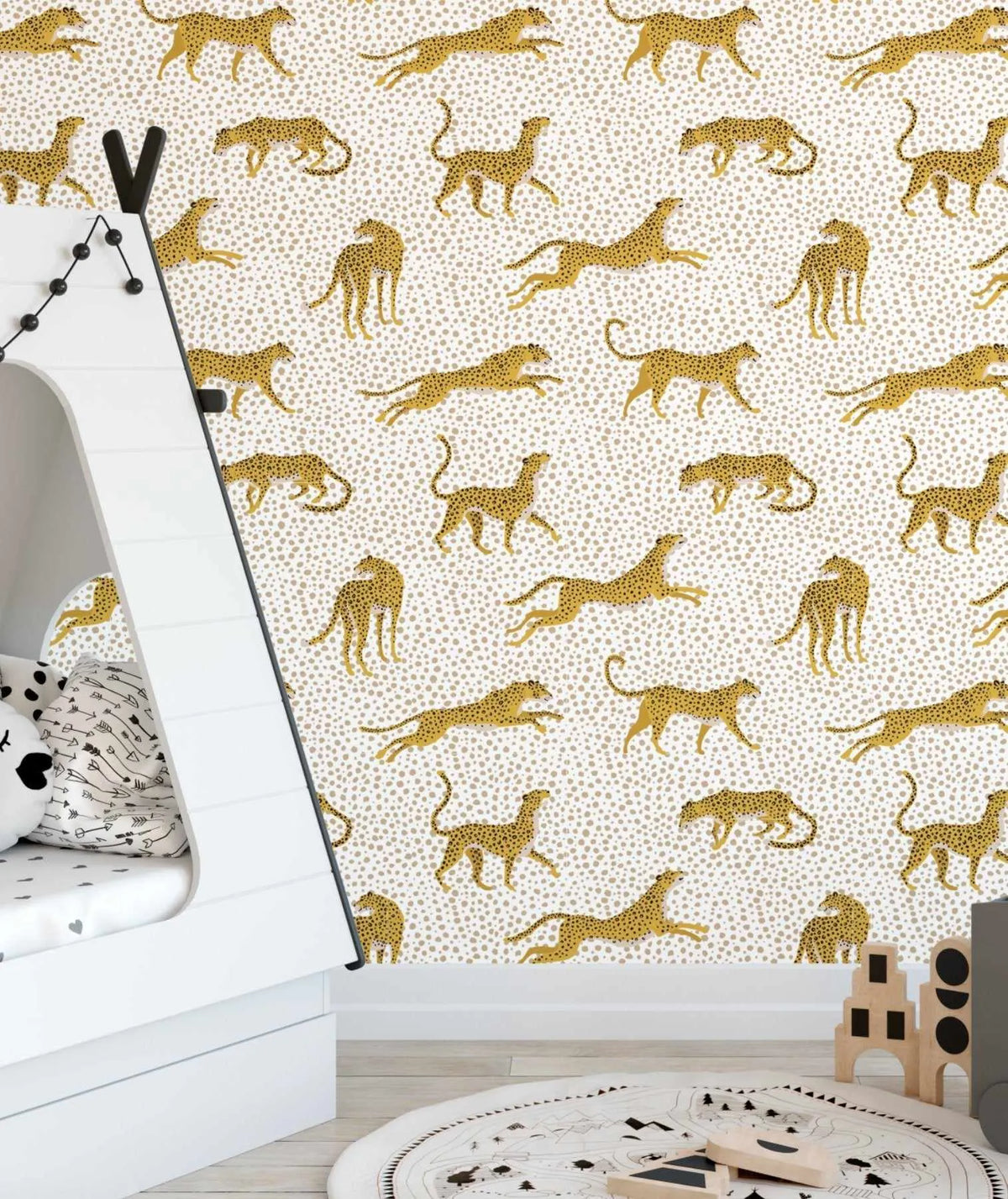 Fun Leopards Wallpaper-Wallpaper-Buy Kids Removable Wallpaper Online Our Custom Made Children‚àö¬¢‚Äö√á¬®‚Äö√ë¬¢s Wallpapers Are A Fun Way To Decorate And Enhance Boys Bedroom Decor And Girls Bedrooms They Are An Amazing Addition To Your Kids Bedroom Walls Our Collection of Kids Wallpaper Is Sure To Transform Your Kids Rooms Interior Style From Pink Wallpaper To Dinosaur Wallpaper Even Marble Wallpapers For Teen Boys Shop Peel And Stick Wallpaper Online Today With Olive et Oriel