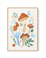 Fungi By Petra Lizde | Framed Canvas Art Print