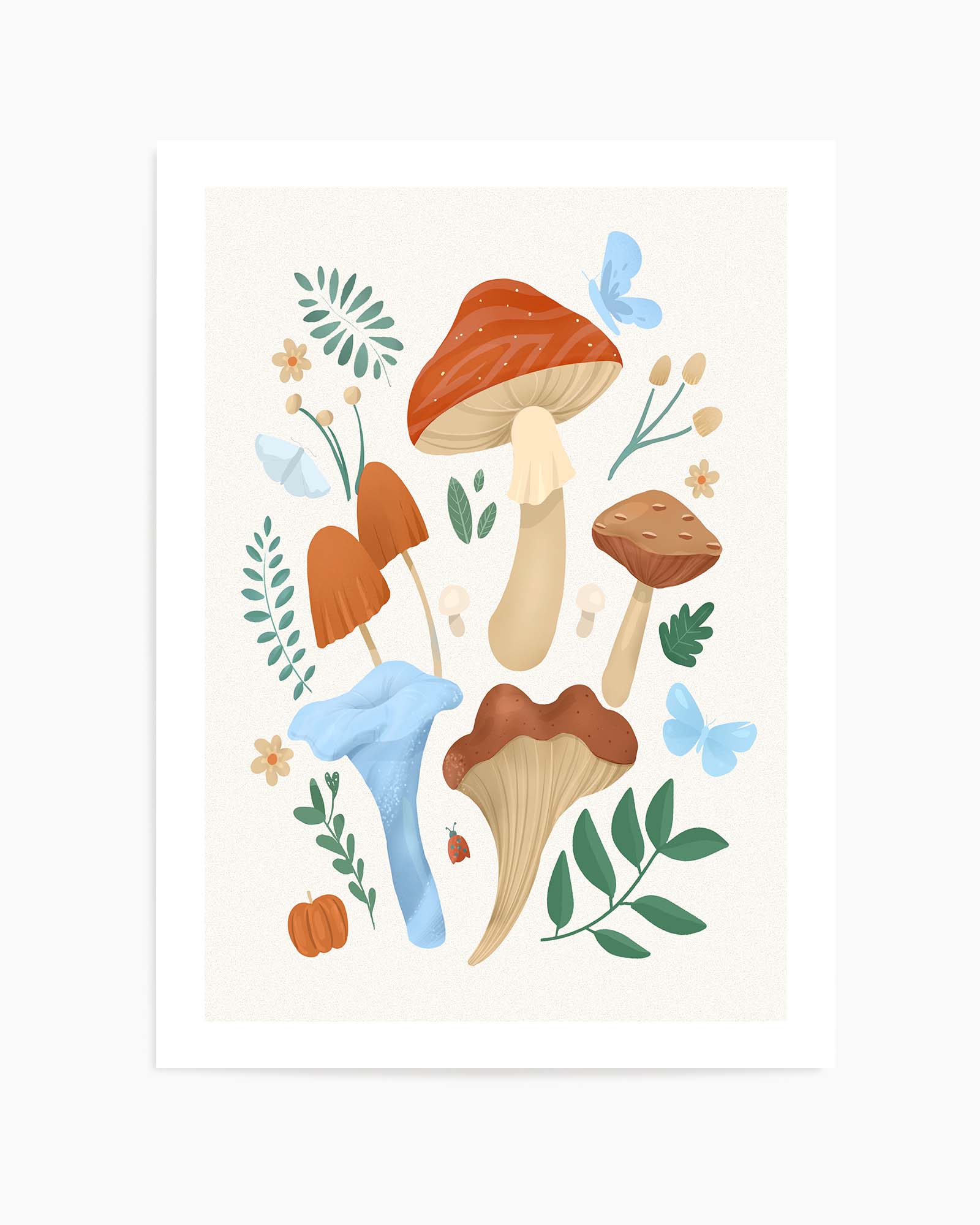 Fungi By Petra Lizde | Art Print