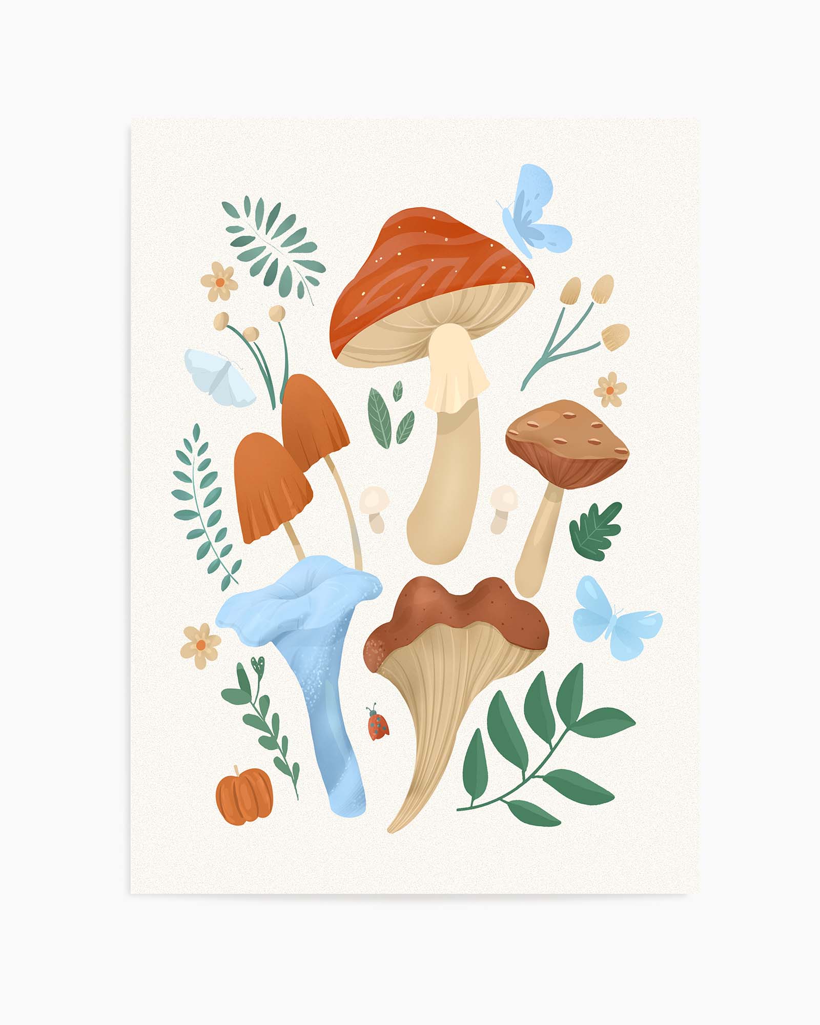 Fungi By Petra Lizde | Art Print