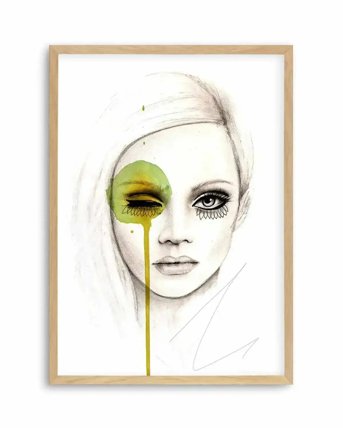 Fused by Leigh Viner Art Print from Olive et Oriel where you can shop wallpaper and artworks online