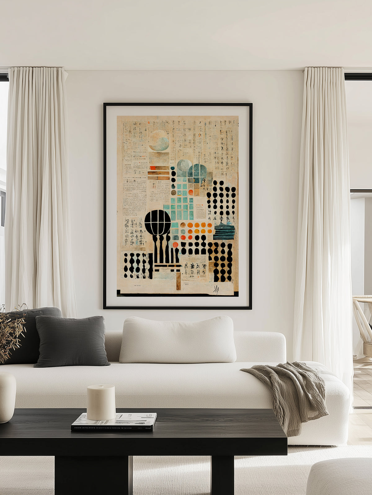 Geometric Harmonies by Treechild | Art Print