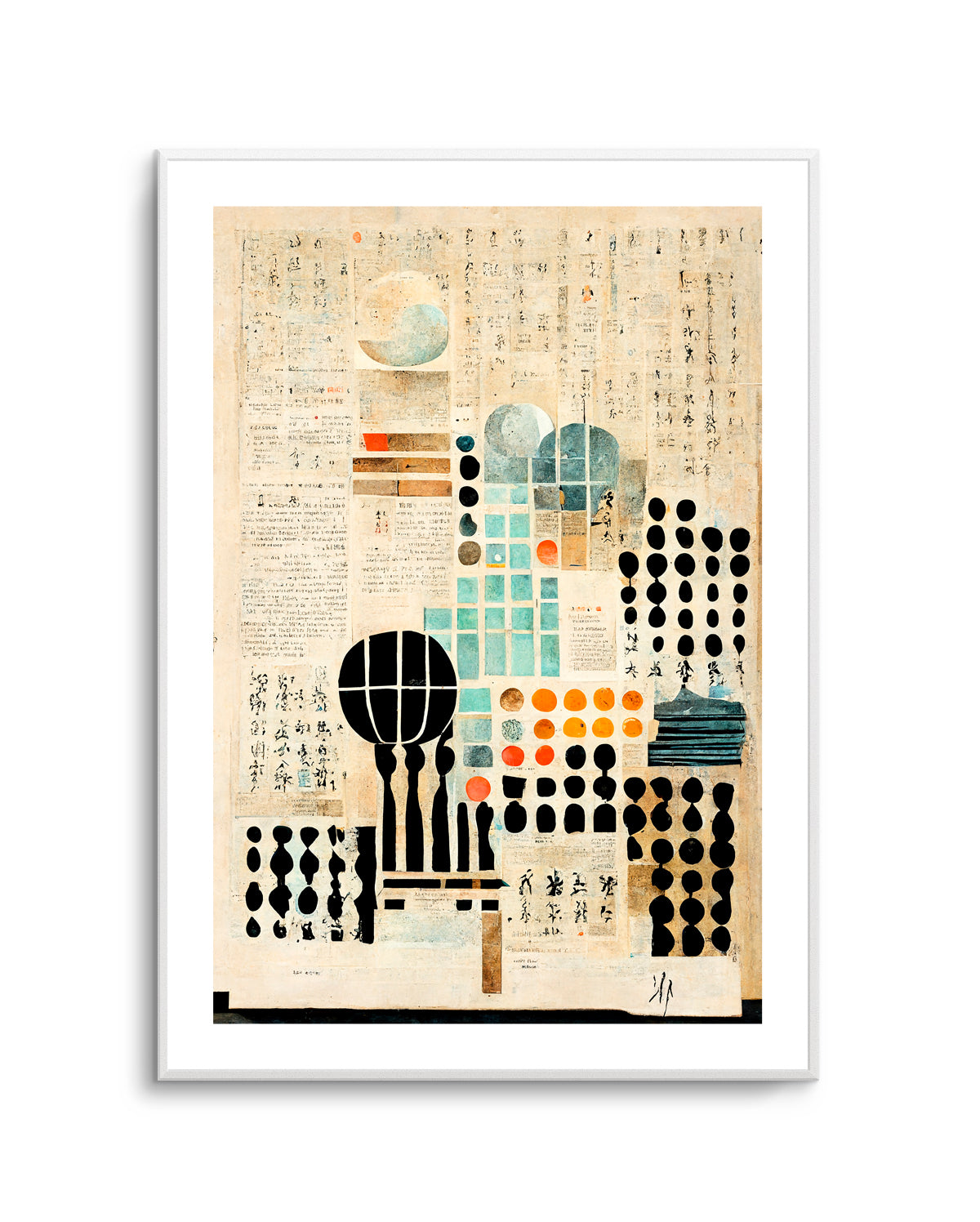 Geometric Harmonies by Treechild | Art Print