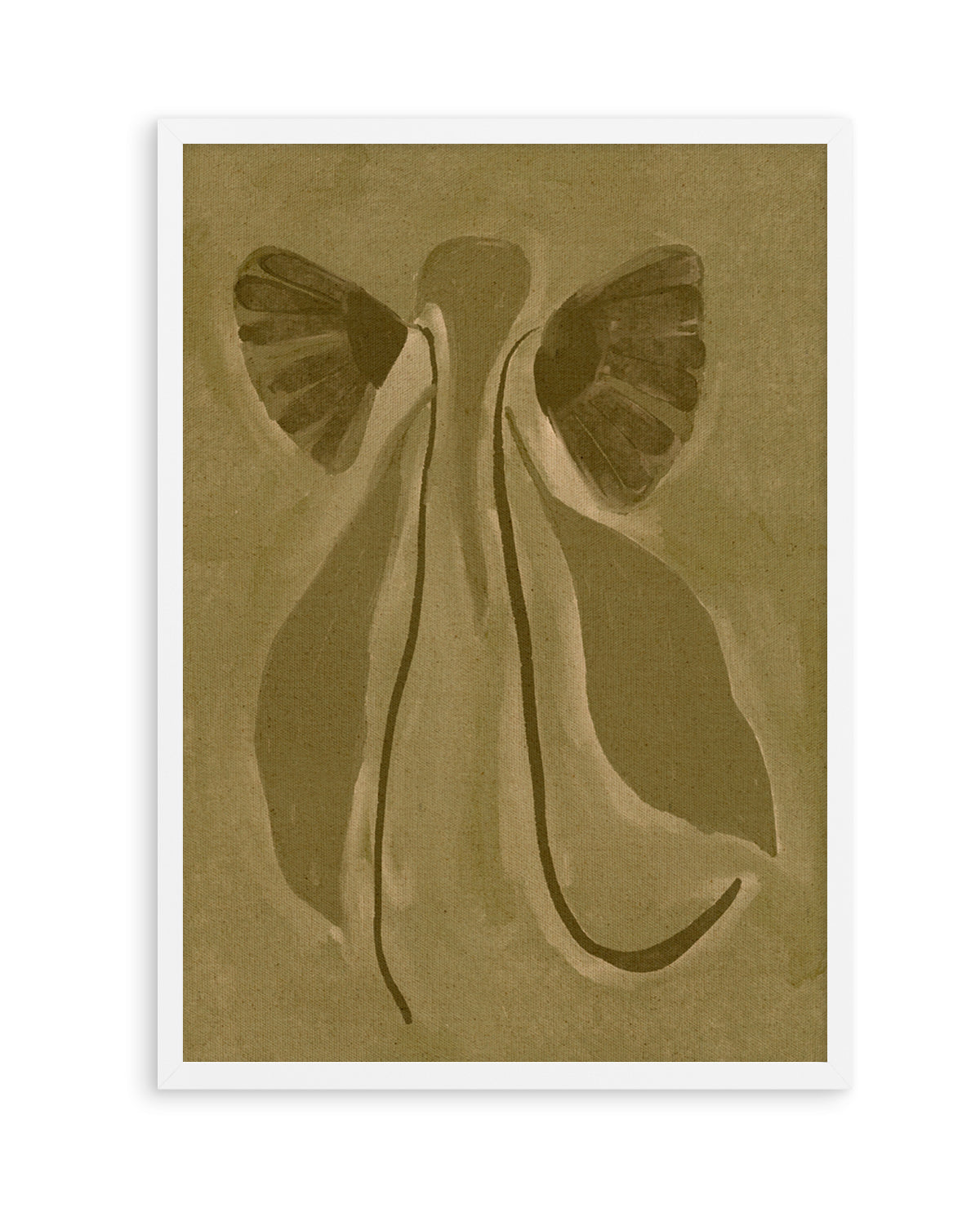 Green Botanical by Shatha Al Dafai | Art Print