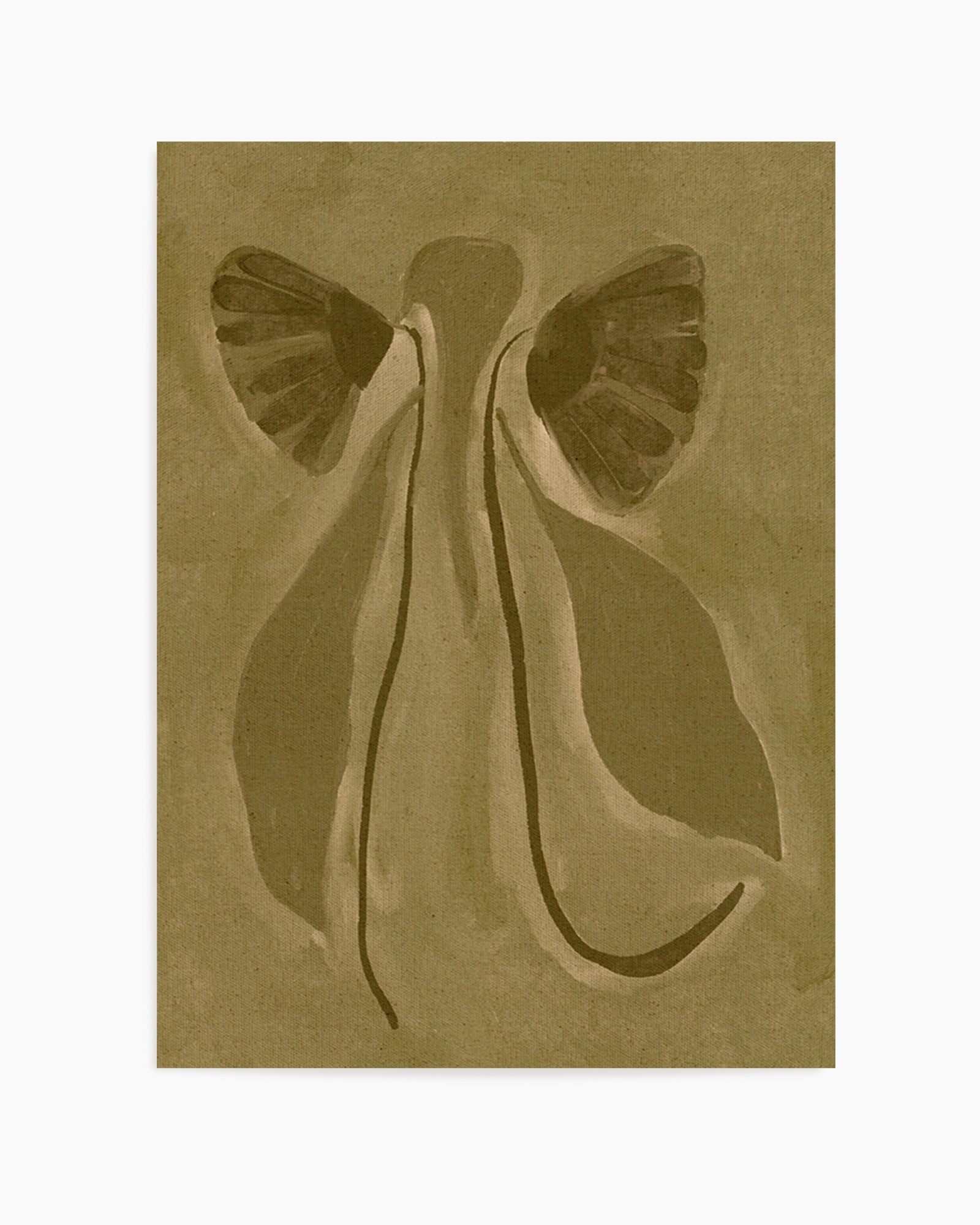 Green Botanical by Shatha Al Dafai | Art Print