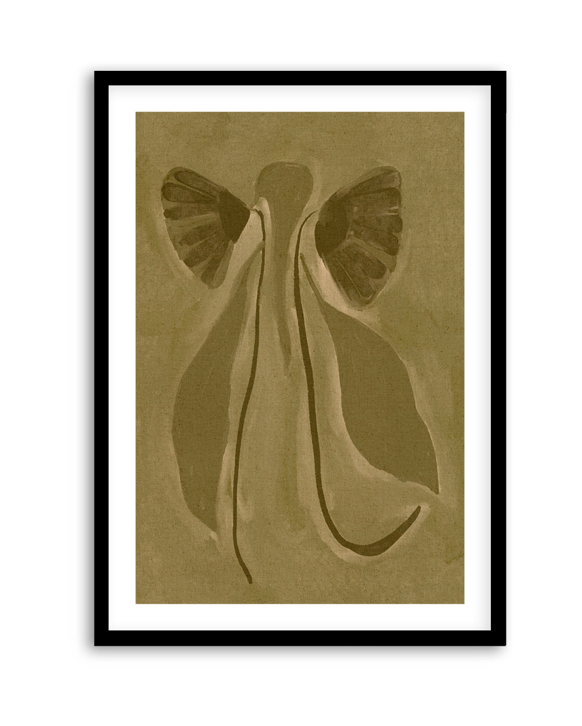 Green Botanical by Shatha Al Dafai | Art Print