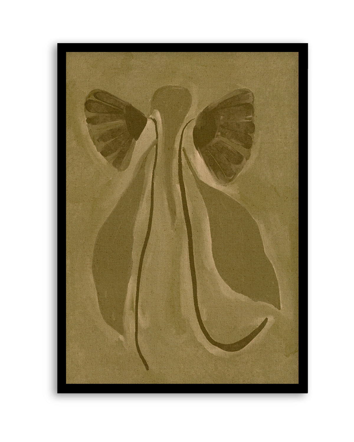 Green Botanical by Shatha Al Dafai | Art Print