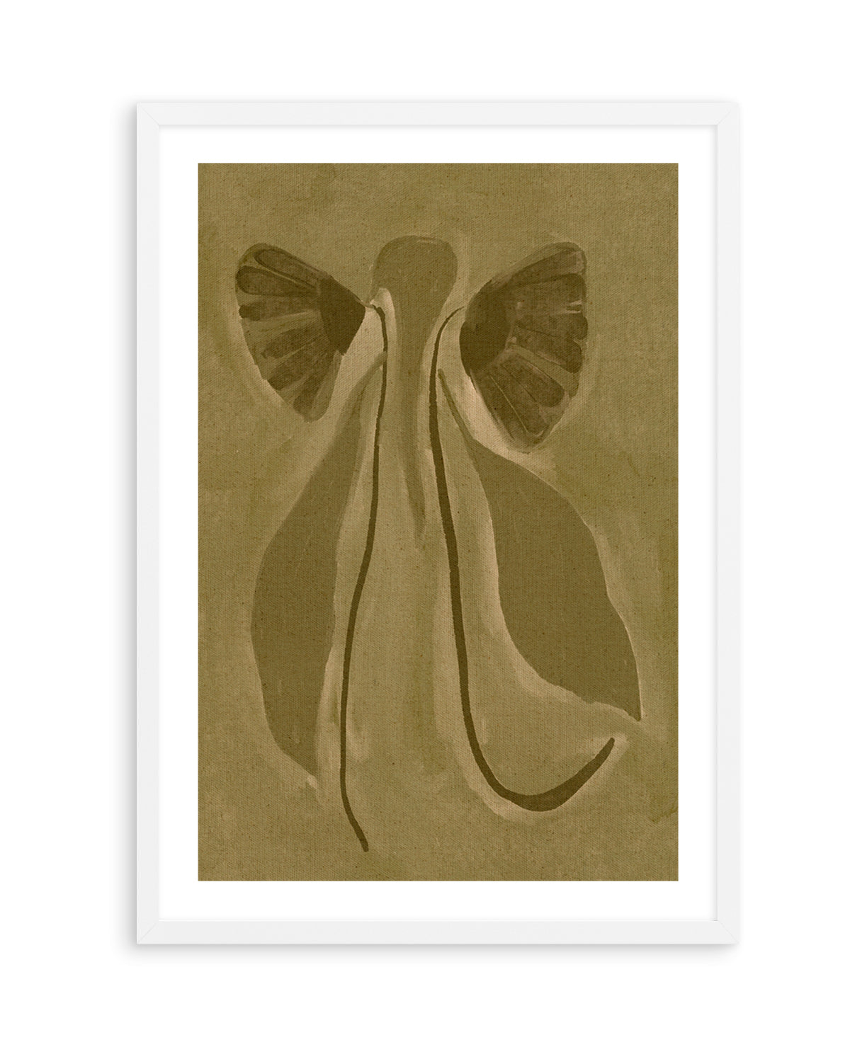 Green Botanical by Shatha Al Dafai | Art Print