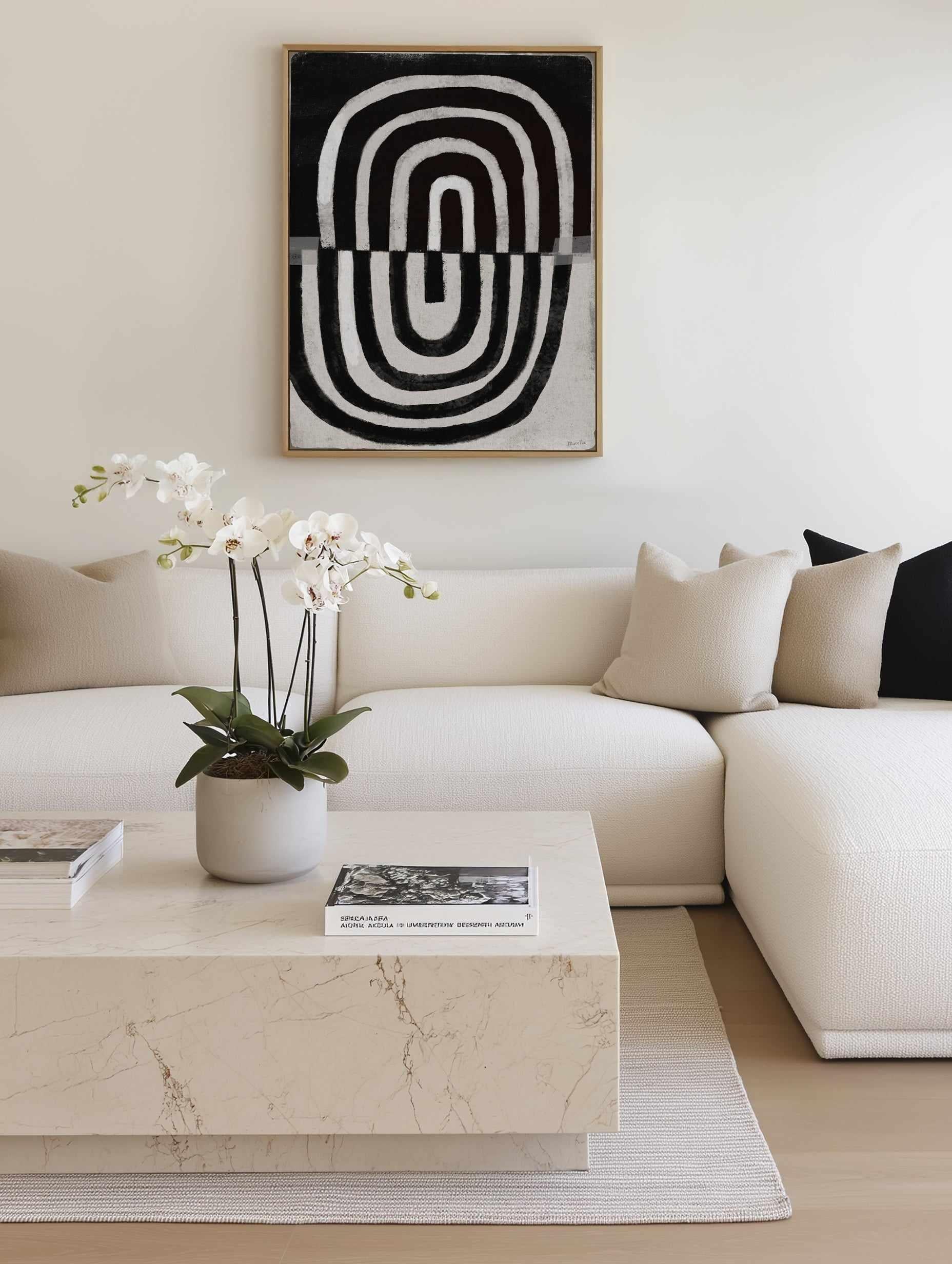 Galaxy by Marco Marella | Framed Canvas Art Print from Olive et Oriel where you can shop wallpaper and artworks online