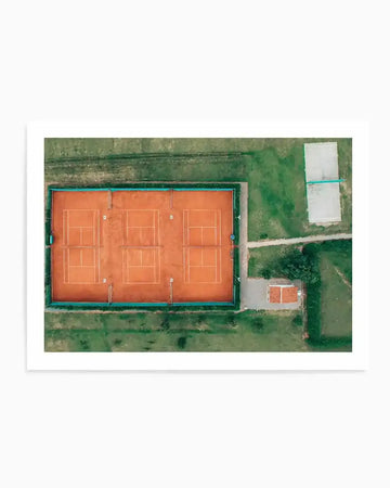 Game Set Match Art Print from Olive et Oriel where you can shop wallpaper and artworks online
