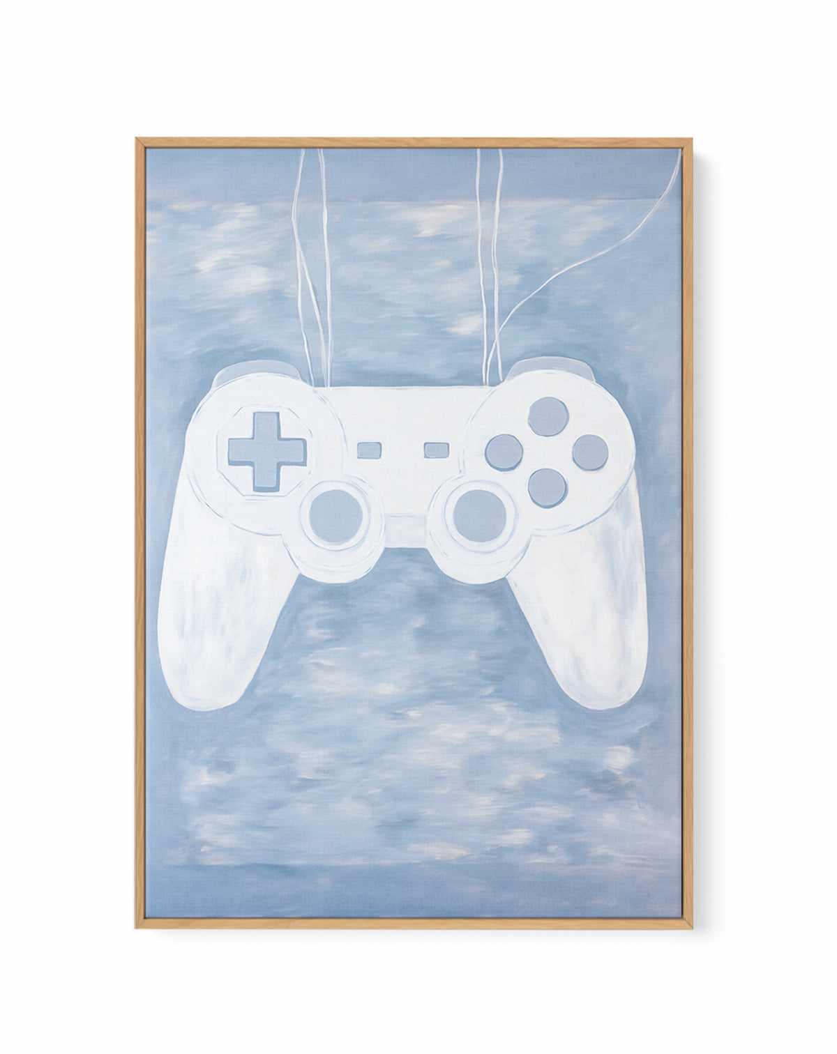 Gamer I | Framed Canvas Art Print from Olive et Oriel where you can shop wallpaper and artworks online