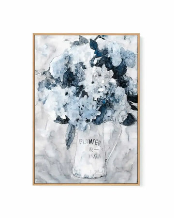 Garden Vase I | Framed Canvas Art Print from Olive et Oriel where you can shop wallpaper and artworks online