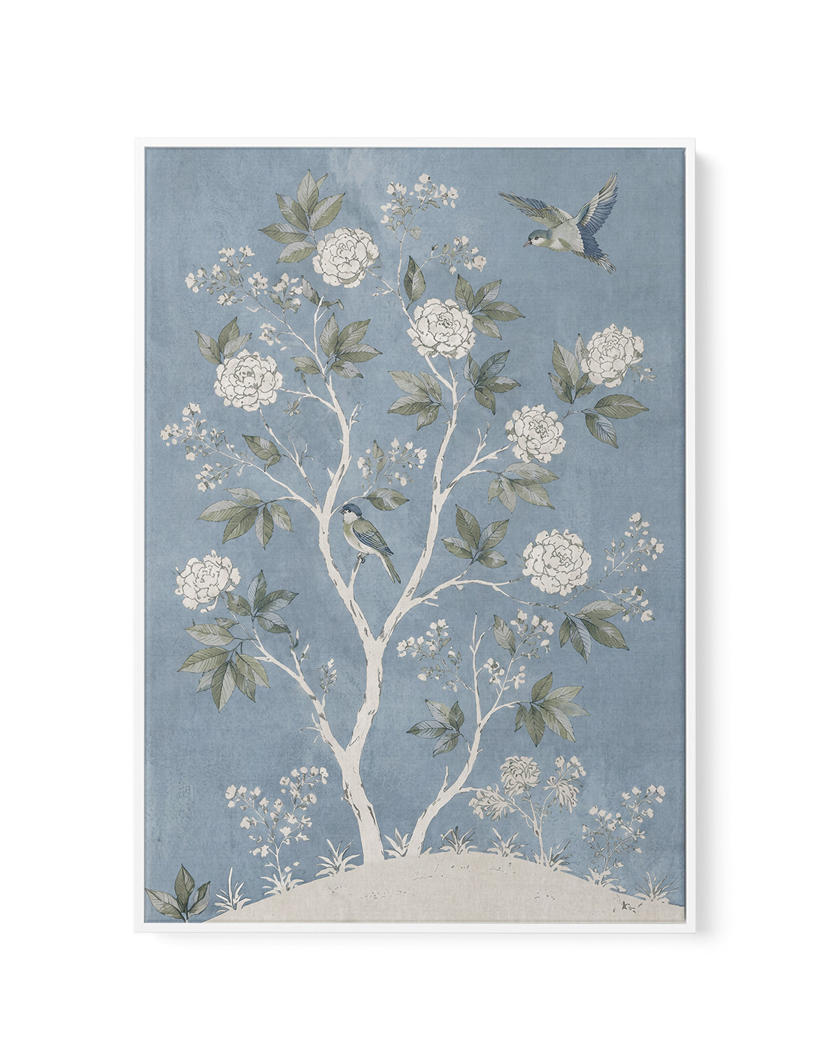 Garden Whispers I | Framed Canvas Art Print