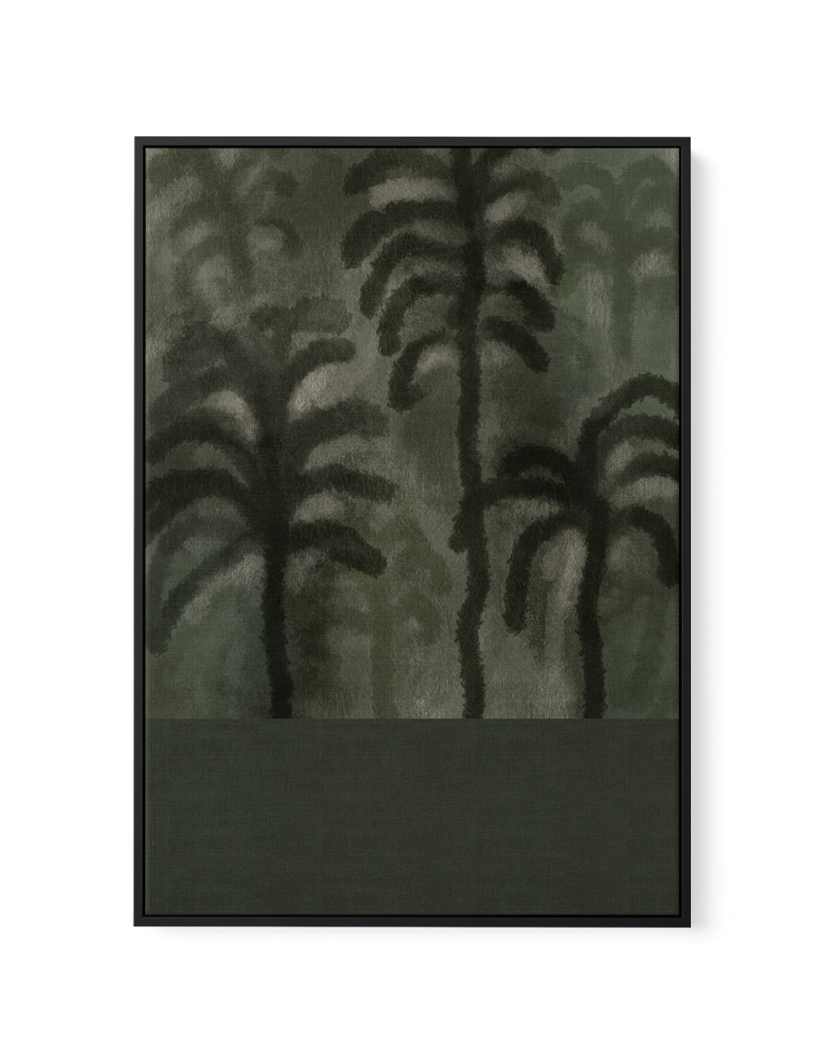 Garden by Shatha Al Dafai | Framed Canvas Art Print