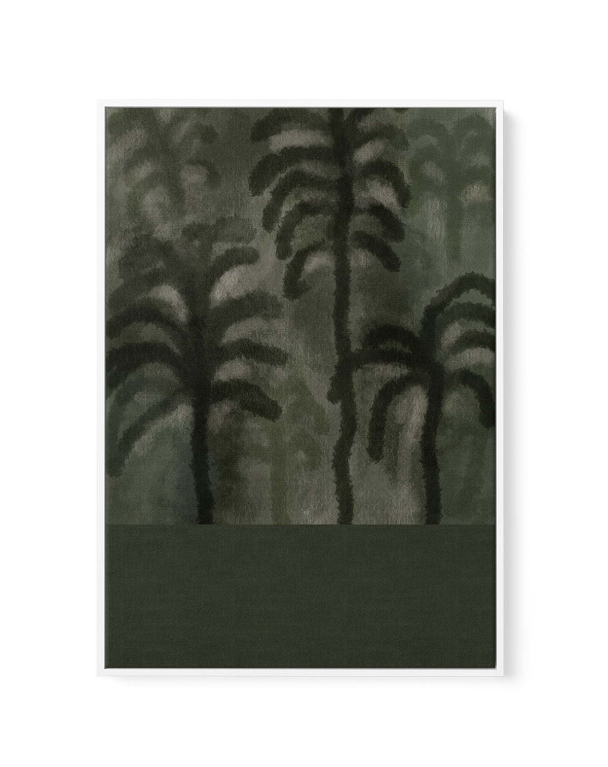 Garden by Shatha Al Dafai | Framed Canvas Art Print