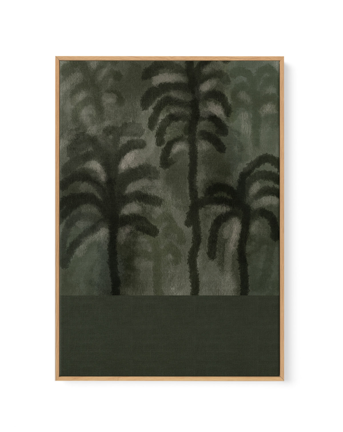 Garden by Shatha Al Dafai | Framed Canvas Art Print