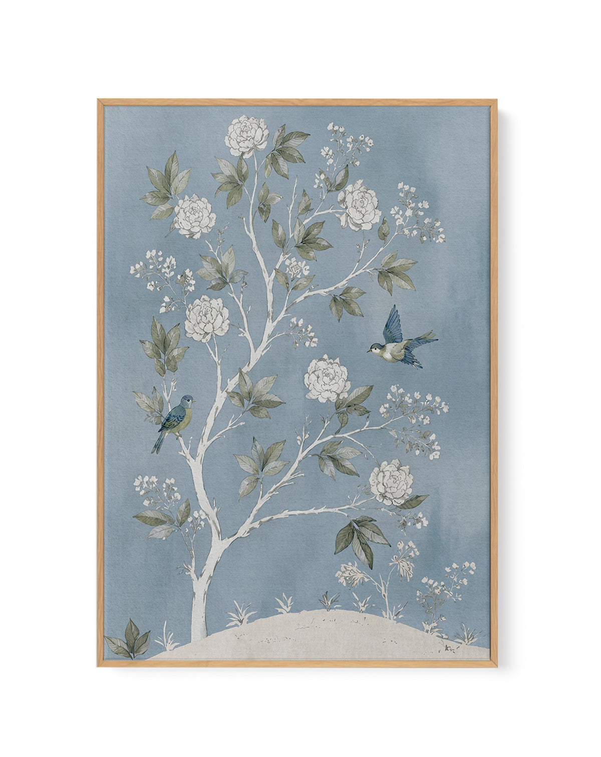 Garden Whispers II | Framed Canvas Art Print