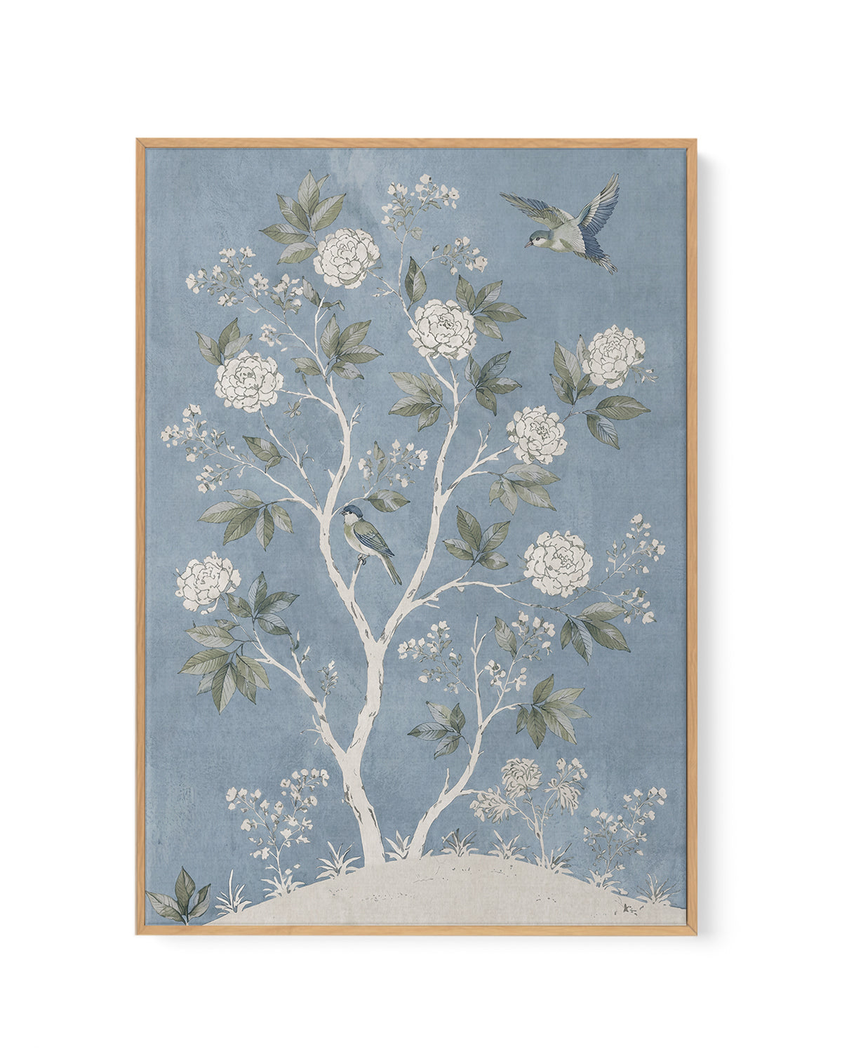 Garden Whispers I | Framed Canvas Art Print
