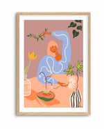 Gardening by Arty Guava | Art Print