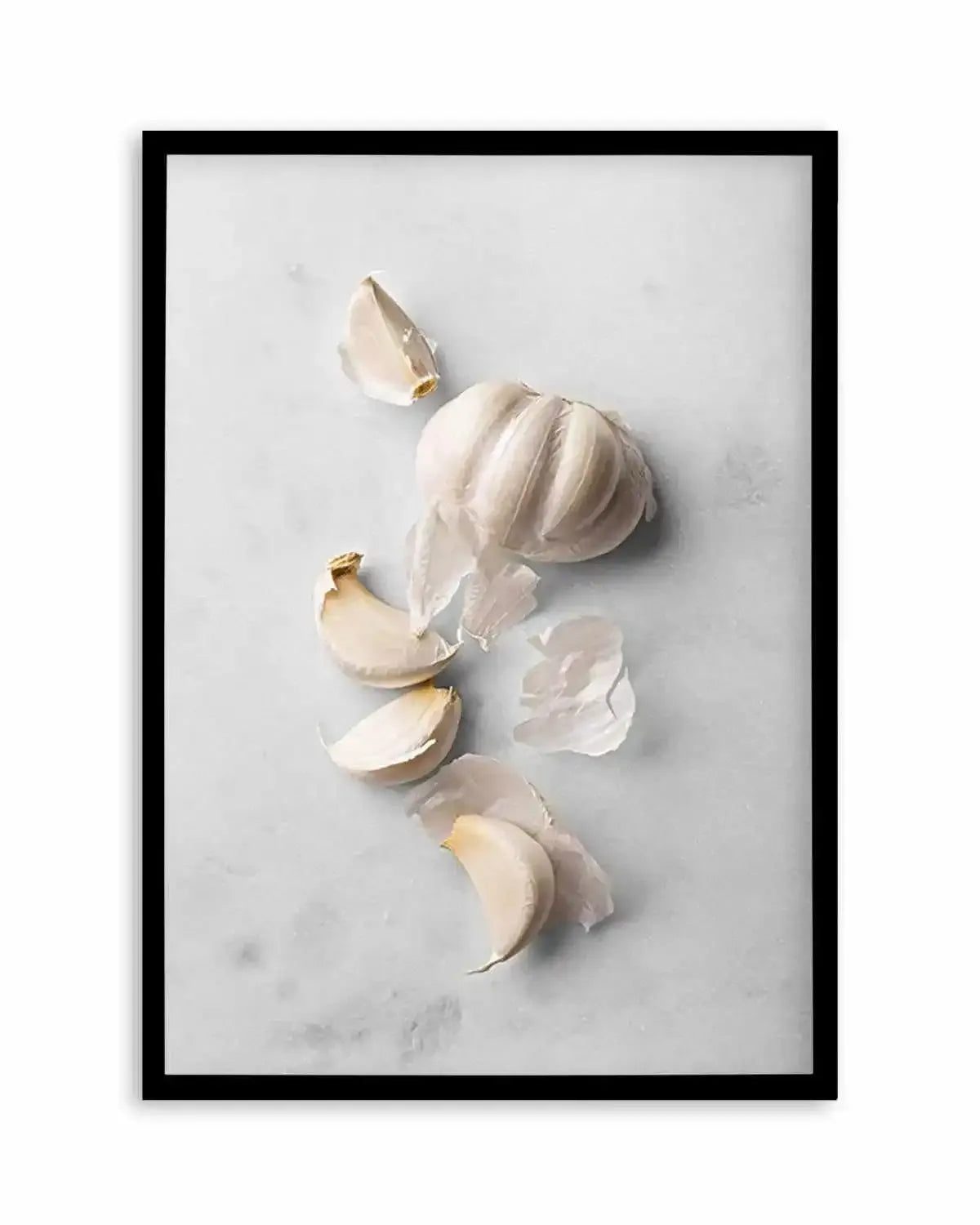 Garlic Art Print from Olive et Oriel where you can shop wallpaper and artworks online