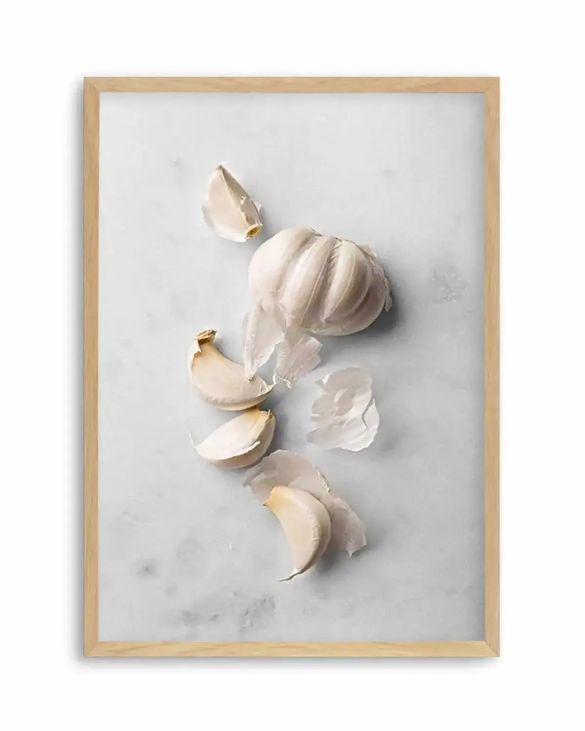 Garlic Art Print from Olive et Oriel where you can shop wallpaper and artworks online