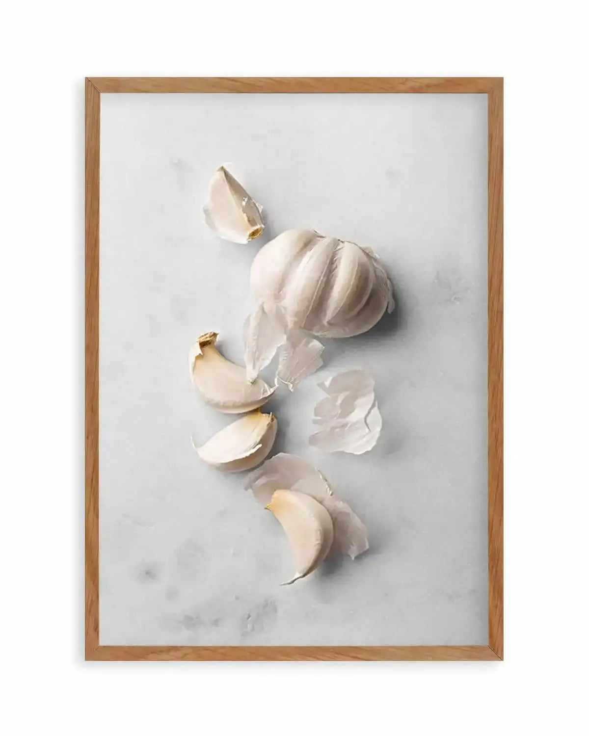 Garlic Art Print from Olive et Oriel where you can shop wallpaper and artworks online
