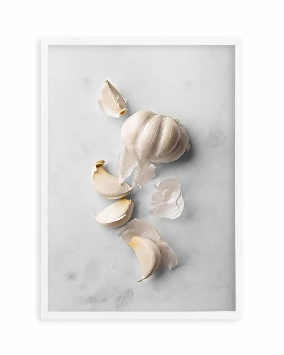 Garlic Art Print from Olive et Oriel where you can shop wallpaper and artworks online